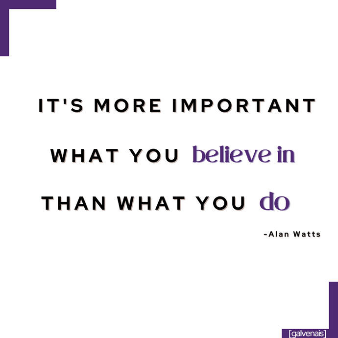 your belief creates facts