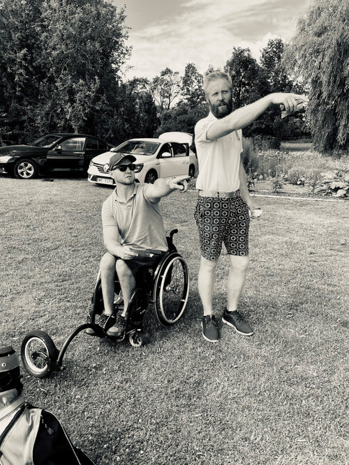 wheelchair adaptive golf trajectories and course tukums golf club